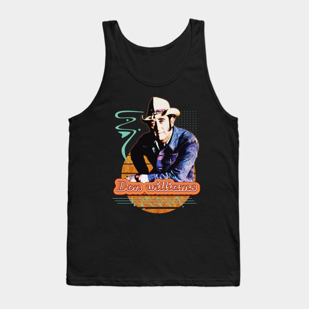 Don williams \\ Retro Art Tank Top by Nana On Here